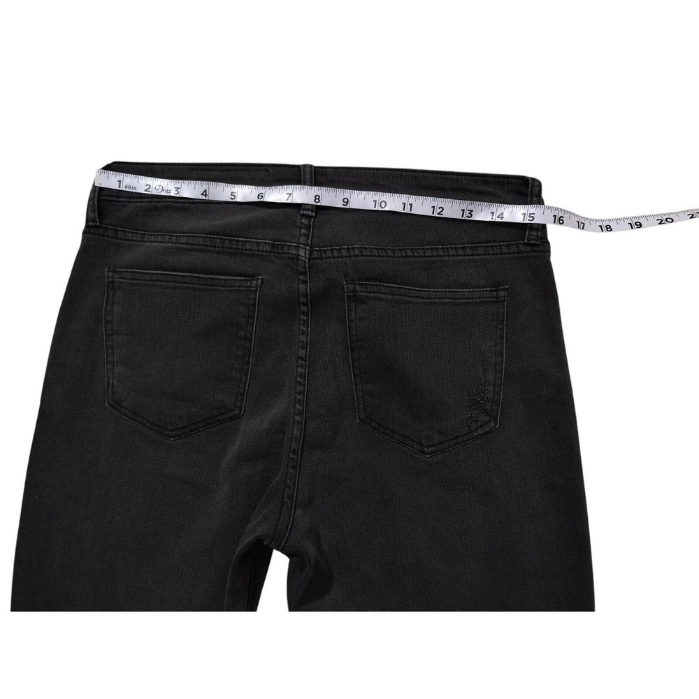 Pistola Women's Washed Black Jeans Stretch Distressed Denim Style P6343 Size 30 - Picture 7 of 9